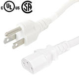 Cab PW 105 All Power Cables Cords NEMA 5 15P to IEC C13 Power Cable 18AWG SJT