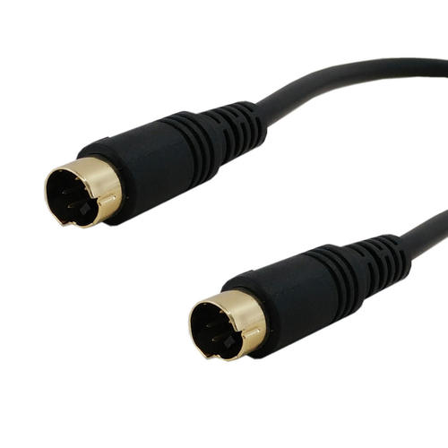 Molded S-Video Cable Male to Male