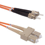 Cab FO 303 All Fiber Optic Duplex Cables Multimode Duplex SC ST 50 micron Fiber Cable 3mm Jacket