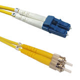 Cab FO 210 All Fiber Optic Duplex Cables Singlemode Duplex LC ST 9 Micron Fiber Cable 3mm Jacket