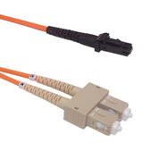 Cab FO 307 All Fiber Optic Duplex Cables Multimode Duplex MTRJ SC 50 micron Fiber Cable 1 8mm Jacket