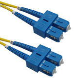 Cab FO 204 All Fiber Optic Duplex Cables Singlemode Duplex SC SC 9 micron Fiber Cable 3mm Jacket