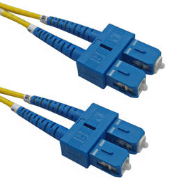 Cab FO 204 All Fiber Optic Duplex Cables Singlemode Duplex SC SC 9 micron Fiber Cable 3mm Jacket