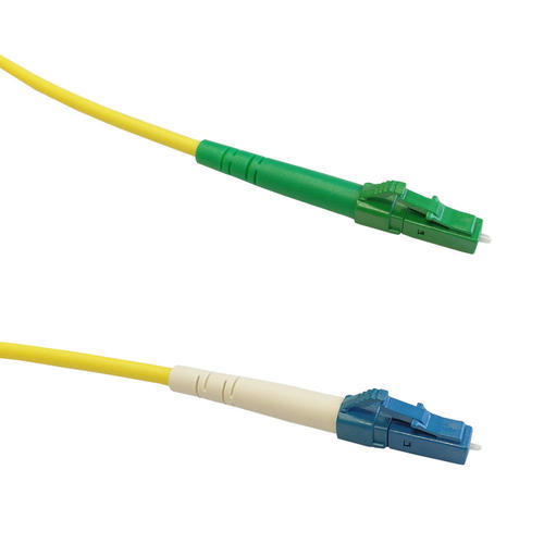 Cab FO 608 All LCA Fiber Optic Simplex Cables Fiber Singlemode Simplex LC UPC to LC APC 9 Micron 3mm Jacket LSZH