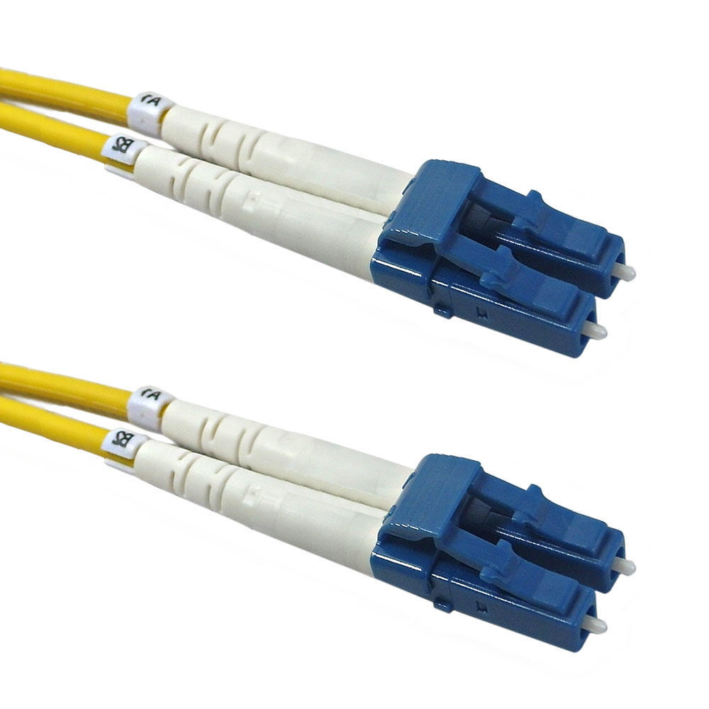Singlemode Duplex LC/LC 9 micron Fiber Cable - 2mm Jacket OFNR