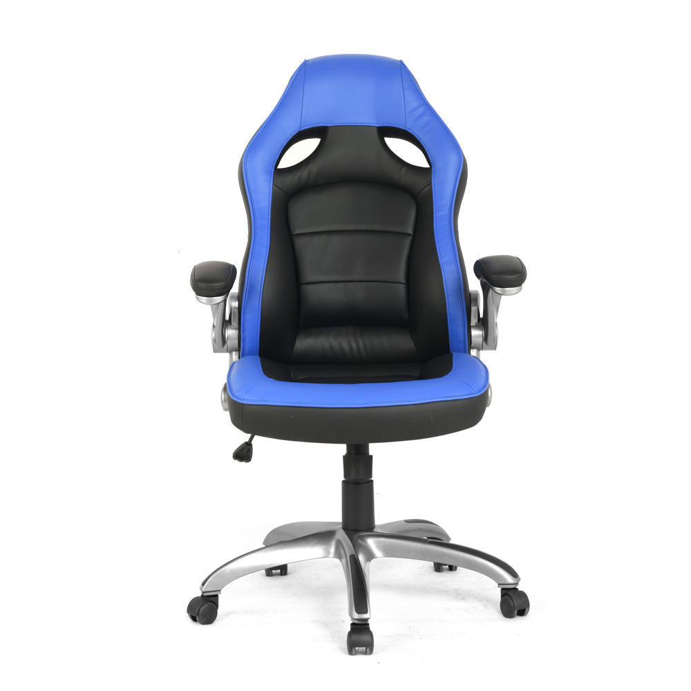 Racing Car Gaming Chair, Computer Desk Chair, Red and Black Moustache®