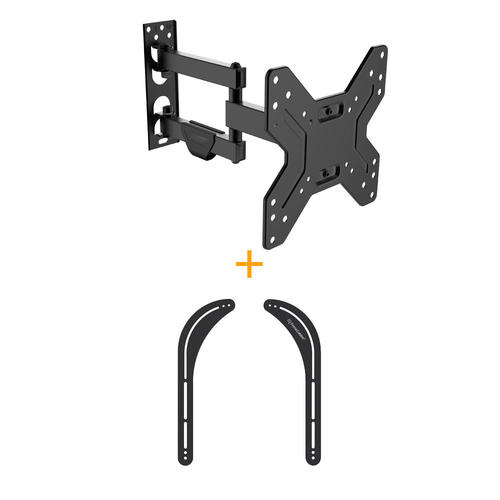 full motion tv mount with soundbar