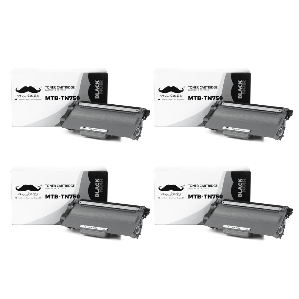 Tn750 Brother TN750 Black Toner Cartridge, High Yield (TN750)