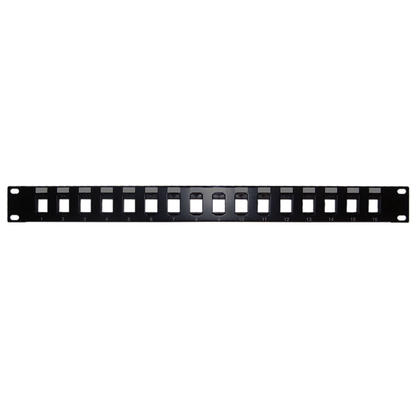 16-port Keystone Patch Panel, 19