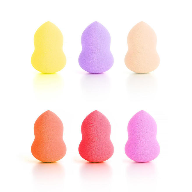 LIVINGbasics LVB K002 ALL Cosmetics Beauty Products Mini Beauty Sponge Makeup Powder Puff Foundation Blender Infallible 6Pcs 