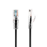 PrimeCables PC S950 C6Aslim ALLBK Cat6 6a Network Ethernet Cable Slim Cat6A 28AWG UTP Ethernet Network Cable GoSlim Black Pri