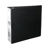Moustache MOS 321D230PD Binders 3 D Ring Binder 3 Rings Letter Size Black Moustache