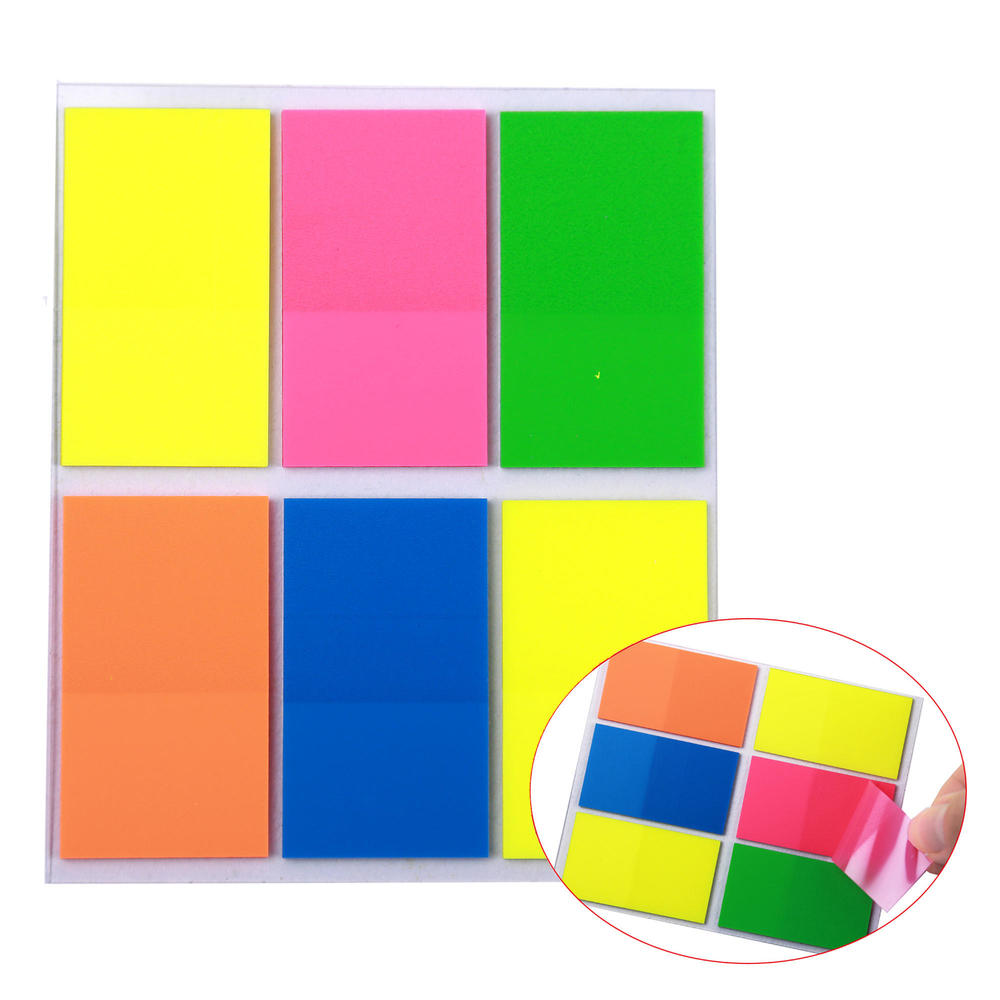 Square Shape Index Tab Flags - Moustache®