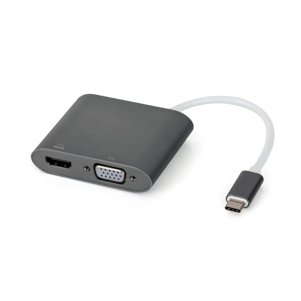 TypeC to HDMI/VGA Adapter for Macbook, Chromebook and More PrimeCables®