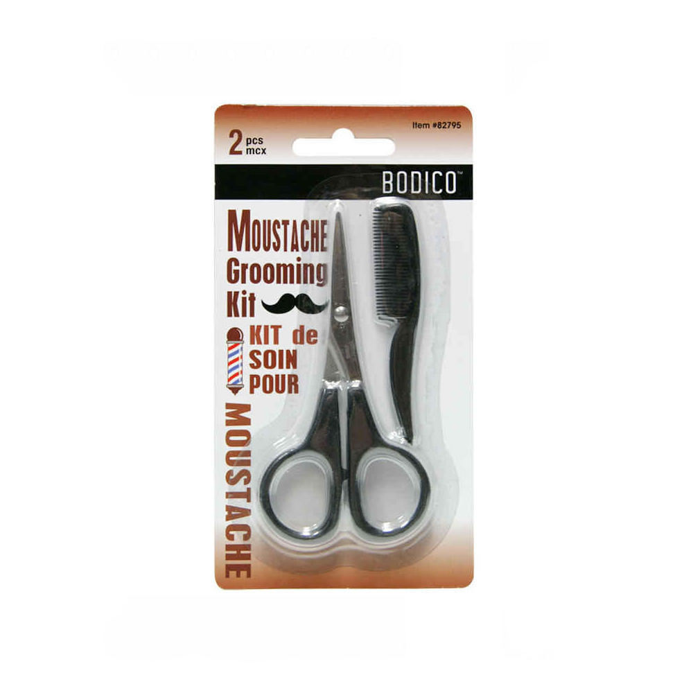 mustache trimming kit