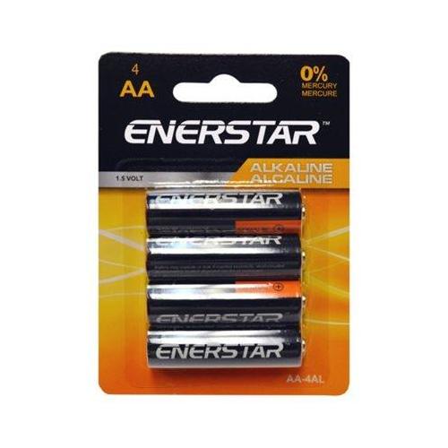 Enerstar LVH AA 4AL Battery Charger ENERSTAR AA ALKALINE BATTERY 4 PACK