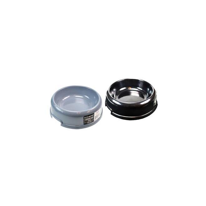 Animooos LVH PEO 1205 Pet Accessories PLASTIC FEEDING DISH 24OZ 8 3 X2 4 1 randomized color per pack
