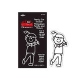 Other Brands LVC 07745 Stickers For Crafts Family Car Window Decal Sticker Boy Golfer Die Cut Vinyl Sticker