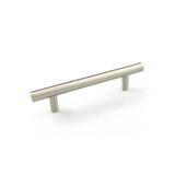 Other Brands LVE H040B 160 All Cabinet Drawer Hardware Satin Nickel Finish Contemporary Metal T Bar Handle Pulls Center to Ce
