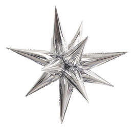 LVU 53861 Foil Balloon Star Burst Foil Balloon Gold Jumbo Size 39 3In 100CM 1Pcs