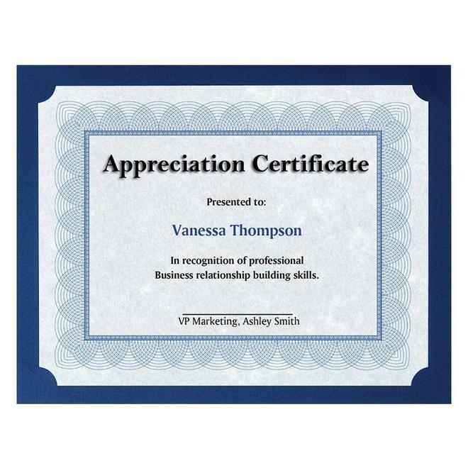 St James 437 83482 Business Card Certificates St James Certificate Holder 25 pack Burgundy
