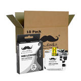 Moustache LC203BK MFC J5520DW Brother LC203BK Compatible Black Ink Cartridge High Yield Moustache