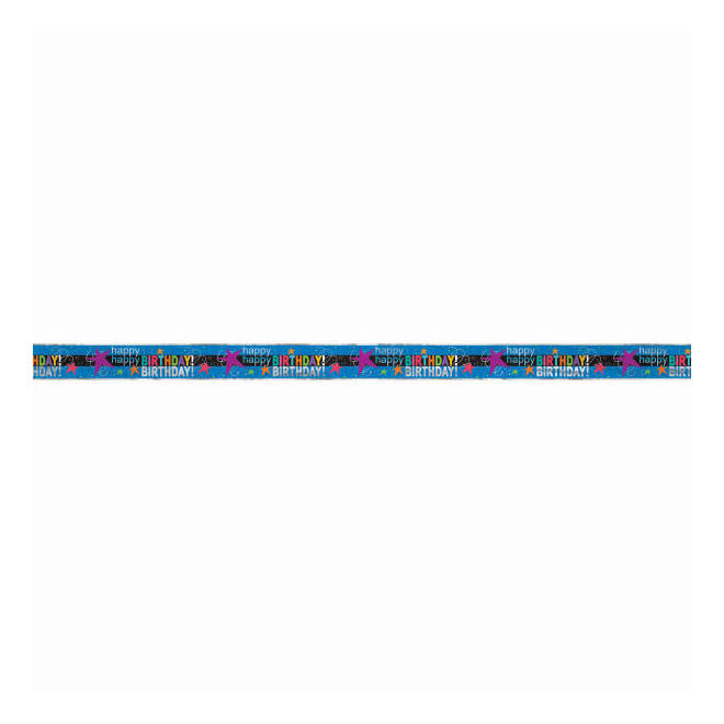 LVU 40248 Banners Foil Cosmic Birthday Banner 12ft