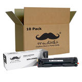 Moustache 201X CF400X BK Color LaserJet Pro M252dw Compatible HP 201X CF400X Black Toner Cartridge High Yield Moustache