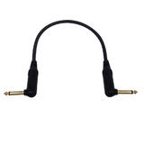 Other Brands Cab TS1R2 All Professional Audio Cables Premium TS Mono Right Angle Male to TS Mono Right Angle Male Instrument 