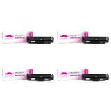 Moustache 410X CF413X Color LaserJet Pro M452dw Compatible HP 410X CF413X Magenta Toner Cartridge High Yield Moustache