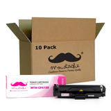 Moustache 410X CF413X Color LaserJet Pro M452dw Compatible HP 410X CF413X Magenta Toner Cartridge High Yield Moustache