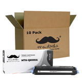 Moustache Q6000AC Color LaserJet 1600 Remanufactured HP 124A Q6000A Black Toner Cartridge Moustache