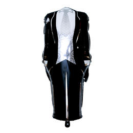 Foil Balloon Wedding Dress Suit Mylar Helium Balloon Party Decor, 43" - LIVINGbasics®