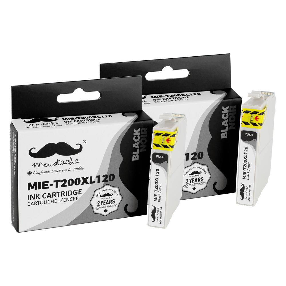 500 Pages Original Ink Cartridge Compatible with Expression Home//Workforce Series Black