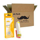 Moustache T273XL420 Expression Premium XP 600 Small in One Epson 273 T273XL420 Compatible Yellow Ink Cartridge High Yield Mou