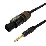 Other Brands Cab SP N1T1C All Professional Audio Cables Premium 2 Pole speakON to 1 4 inch TS Speaker Cable 14AWG FT4