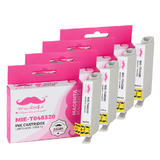 Moustache T048320 Stylus Photo R300 Epson 48 T048320 Compatible Magenta Ink Cartridge Moustache