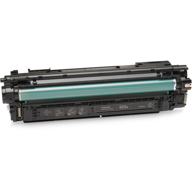 CF451A Color LaserJet Enterprise M652dn HP 655A CF451A Compatible Cyan Toner Cartridge
