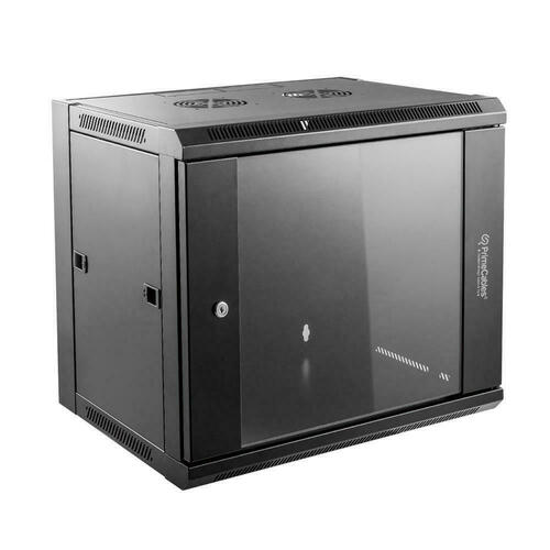 PrimeCables Cab PC 07907 Rack Cabinet 6U Wall Mounted Network Server Data Cabinet PrimeCables