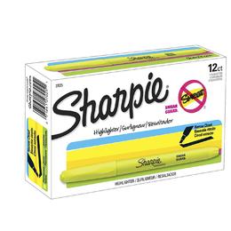Sharpie 840 27006 Highlighters Sharpie Smear Guard Ink Pocket Highlighter 12 Pack