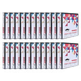 Moustache MOS 321D210PD Binders 1 D Ring Binder 3 Rings Letter Size Black Moustache