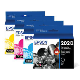 Small 7a241 epson t202xl combo oem workforce wf 2860 epson 202xl original ink cartridge combo high yield bk c m y