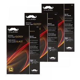 Moustache H250LETTER Photo Paper Premium Photo Paper Glossy H250 3 Packs Moustache