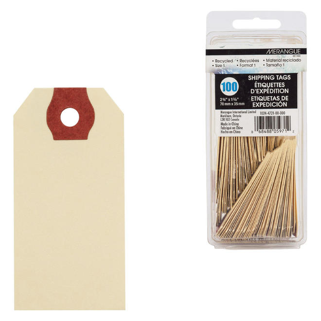Merangue 693 1024 4721 00 000 Shipping Tags Seals Manila Paper Shipping Labels
