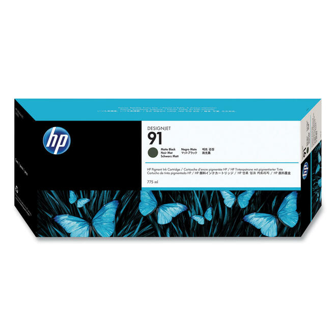 HP C9464A OEM DesignJet Z6100 HP 91 C9464A Original Matte Black Ink Cartridge