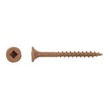 Other Brands LVAR FKCBR6112C1 ALL Screws Brown Treated Wood Screw Square Bugle Head Regular Wood Point