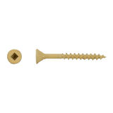 Other Brands LVAR FKCNT6112C1 ALL Screws Deck Screw Square Flat Head with Nibs Regular Wood Point