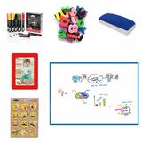 Moustache MOS GISB White Bulletin and White Boards Moustache Magnetic Whiteboard Wall Self Adhesive Sticker 0 6m x 1m