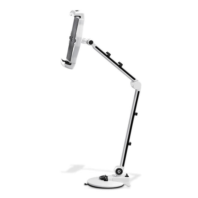 Cab 86744 Tablet Phone Mounts Full Motion Smartphone Tablet Holder Suction cup and Clamp 2 Colors Available Black or White