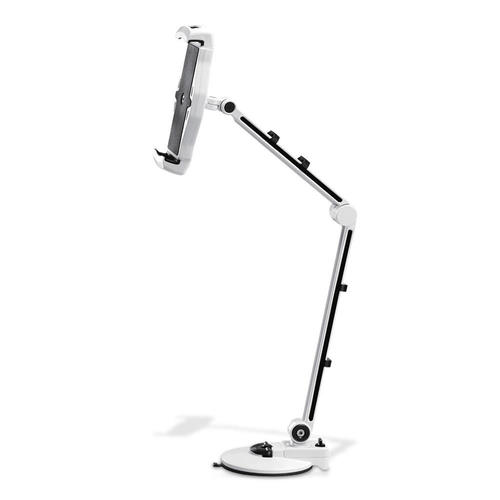 Cab 86744 Tablet Phone Mounts Full Motion Smartphone Tablet Holder Suction cup and Clamp 2 Colors Available Black or White